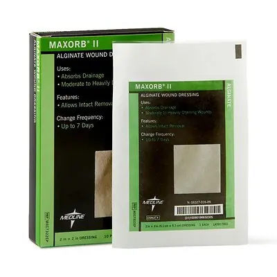 Medline - MSC7322EP Maxorb® II Alginate Dressing