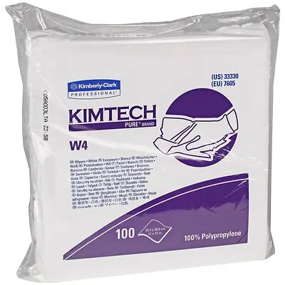 Kimberly Clark - 33330 KIMTECH PURE* W4 Cleanroom Wipe