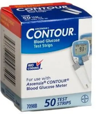 Ascensia Diabetes Care - 7098 Ascensia® Contour® Blood Glucose Test Strips