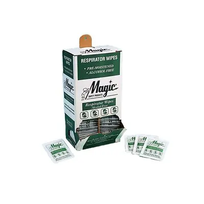 Braco Manufacturing - ST100DN Magic™ Premoistened Surface Disinfectant Wipes for use on Respirator Facepieces