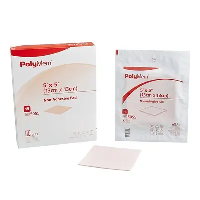 Ferris Manufacturing - 5055 PolyMem® Nonadhesive without Border Foam Dressing
