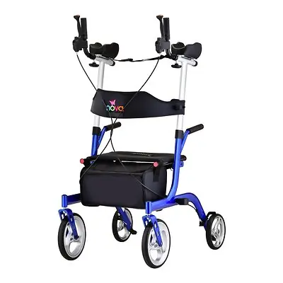 Nova Ortho-Med - 4801BL Phoenix Rise Up Four-Wheel Rollator