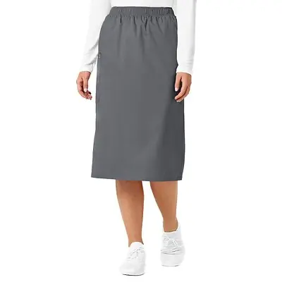 Fashion Seal Uniforms - 701-PEWT-S Skirt Pewter Small