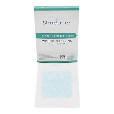 Safe N Simple - SNS57245 Transparent Film Dressing Simpurity™ 4 X 5 Inch Without Delivery Method Rectangle Sterile