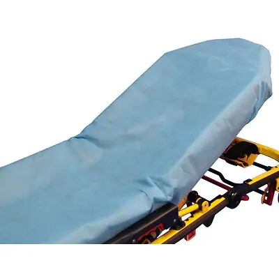 Graham Medical Products - 54420 Power-Fit® Blue Fitted Stretcher Sheet