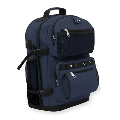 Everest Trading Corp - 3045R-NAVY-BLACK Backpack Everest Navy / Black 6000D Polyester 8 X 13-1/2 X 20 Inch