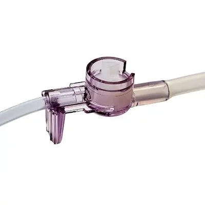 Cardinal - 775659T Enteral Feeding Pump Safety Screw Spike Set without ENFit™ Transitional Adapter Kangaroo™ ePump™ ENPlus PVC NonSterile