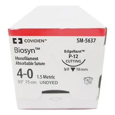 Covidien - SM-5637 Biosyn™ Suture with Needle