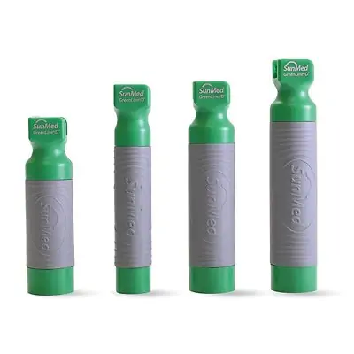 Sun Med - 5-5338-12 Laryngoscope Handle GreenLine®/D™ Conventional Disposable Standard Handle