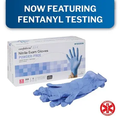 McKesson Brand - 14-6974C McKesson Confiderm® 3.5C Nitrile Exam Glove
