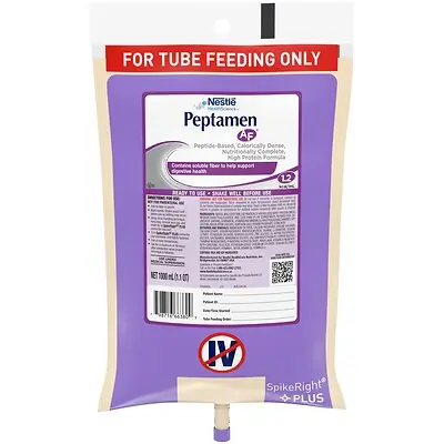 Nestle Healthcare Nutrition - 00798716763905 Peptamen AF® Tube Feeding Formula