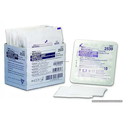Cardinal - 2533 Curity™ AMD™ Sterile Antimicrobial Gauze Sponge