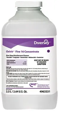 Essendant Co-United Stationers - DVS4963331 Oxivir® Five 16 Surface Disinfectant Cleaner Concentrate