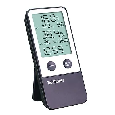 Cole-Parmer-Antylia Scientific - 90080-06 Traceable® Digital Thermometer / Hygrometer