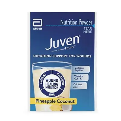 Abbott Nutrition - 69032 Oral Supplement Juven® Pineapple Coconut Flavor Powder 2.75 Gram Individual Packet