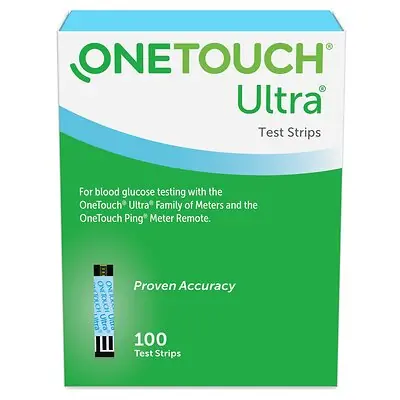 LifeScan - 02289504 OneTouch® Ultra® Blue Blood Glucose Test Strip
