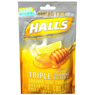 DOT Foods - Kraft Foods Inc - 31254662213 Halls® Menthol Cold and Cough Relief