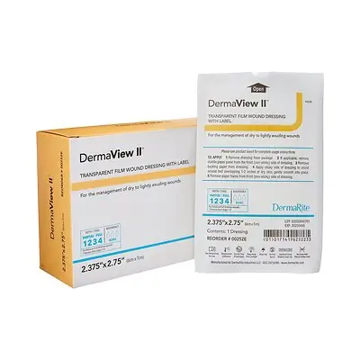 Sion Brands LLC - 00252E DermaView II™ Transparent Film Dressing