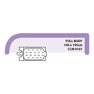 Medical Solutions Inc - CLM-0101 Forced Air Warming Blanket Cocoon™ 100 X 195 cm Nonwoven Light Yellow