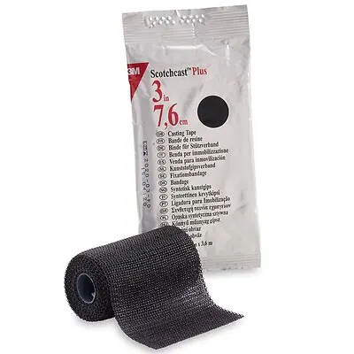 Solventum Corporation - 82003A 3M™ Scotchcast™ Plus Black Cast Tape