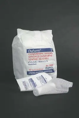 Gentell - 75203 Conforming Bandage Duform 3 Inch X 4-1/10 Yard 1-Ply Sterile 1 per Pack