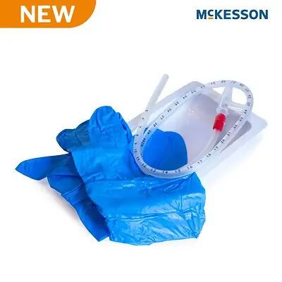 McKesson Brand - 16-DT18FRKR Suction Catheter Tray McKesson 18 Fr. DeLee Tip Chimney Control Vent
