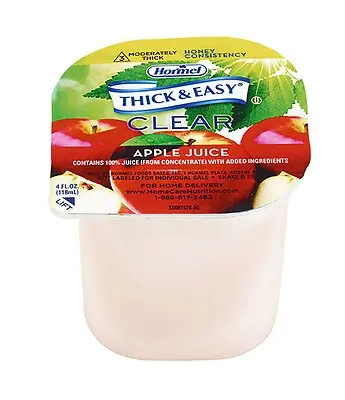 Lyons Magnus LLC - 12687 Thick & Easy® Clear Honey Consistency Apple Thickened Beverage