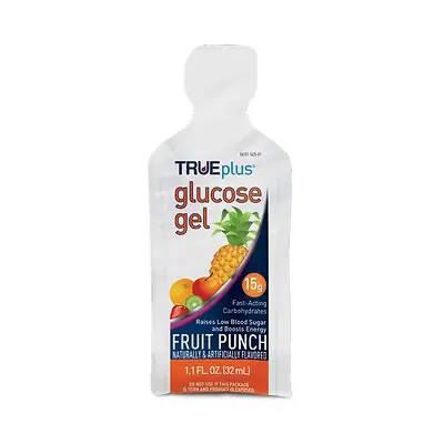 Trividia Health Inc - P2H01FP-01 TRUEplus™ Fruit Punch Glucose Gel
