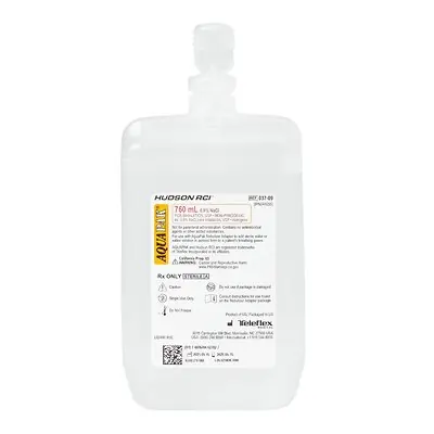 Medline - HUD3709 Aquapak® Respiratory Therapy Solution