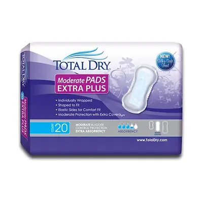 Secure Personal Care Products - SP1563 TotalDry™ Moderate Extra Bladder Control Pad