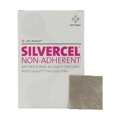 Solventum Corporation - 800408 3M™ Silvercel™ Alginate Dressing with Silver