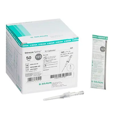 B. Braun - 4252586-02 Introcan Safety® Peripheral IV Catheter