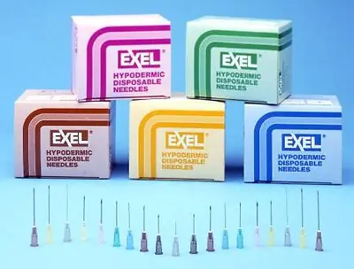 AirTite Products - 26410 Hypodermic Needle EXELInt® 3/4 Inch Length 22 Gauge Regular Wall Without Safety
