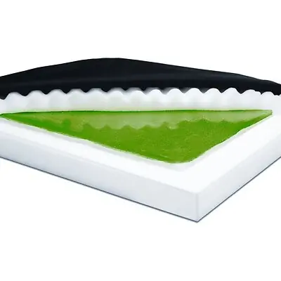 Graham-Field - 8565248 Seat Cushion Dura-Gel™ Base 3G 24 W X 18 L X 3 D Inch Foam / Gel