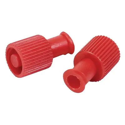 McKesson Brand - MSR1500 Dual Function Syringe Cap McKesson Red