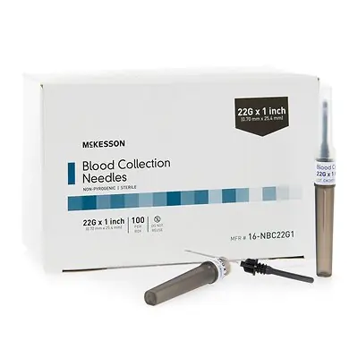 McKesson Brand - 16-NBC22G1 McKesson Blood Collection Needle