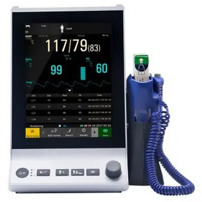 EdanUSA & MDPro - MDPRO2500_NST.C Vital Signs Monitor MDpro Monitoring / Spot check NIBP, SpO2, Temperature AC Power / Battery Operated