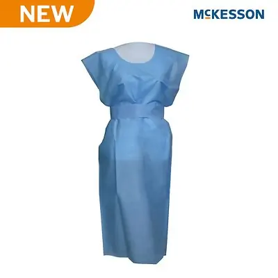 McKesson Brand - 16-EGWTB6-XL McKesson SMS Fluid Resistant Exam Gown