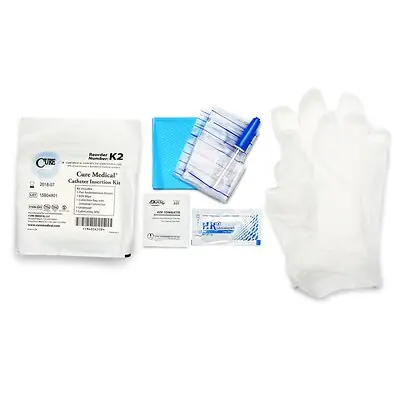 ConvaTec - K2-90 Cure® Catheter Insertion Tray With Collection Bag