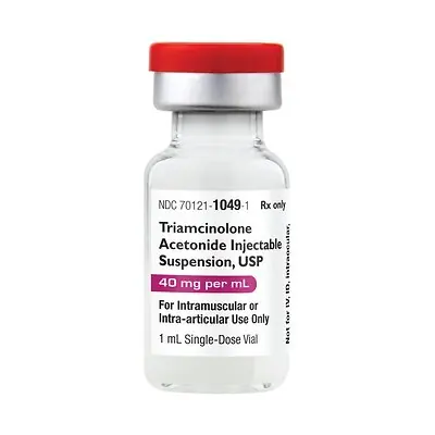Amneal Pharmaceuticals LLC - 70121104905 Triamcinolone Acetonide 40 mg / mL Injection 1 mL