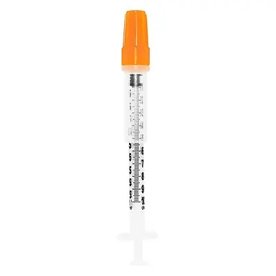 Sol-Millennium Medical - 200017SG Sol-Guard™ Safety 1 mL Insulin Syringe with Needle