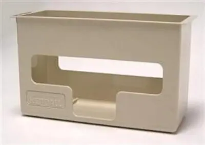 Capsa Solutions - P7049BK Glove Box Holder Kendall Cabinet Mounted 1-Box Capacity Putty Plastic