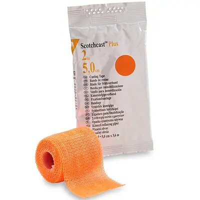 Solventum Corporation - 82002W 3M™ Scotchcast™ Plus Bright Orange Cast Tape