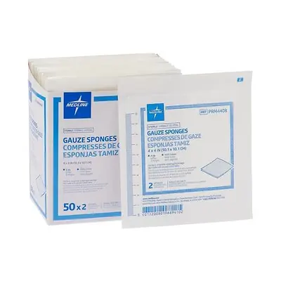Medline - PRM4408 Caring® Sterile Gauze Sponge