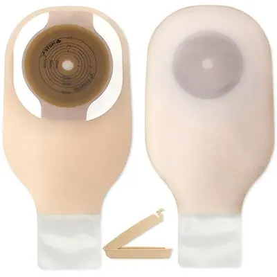 Hollister - 8631 Premier™ Flextend™ One-Piece Transparent Colostomy Pouch