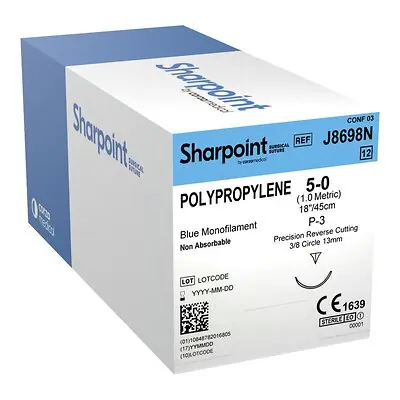 Surgical Specialties - J8698N Surgical Specialties™ Suture with Needle