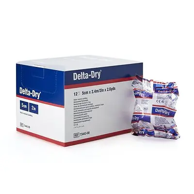 BSN Medical - 7344300 Delta-Dry® White Synthetic Water Resistant Cast Padding