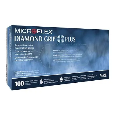 Microflex Medical - DGP-350-S Microflex® Diamond Grip Plus™ Latex Gloves