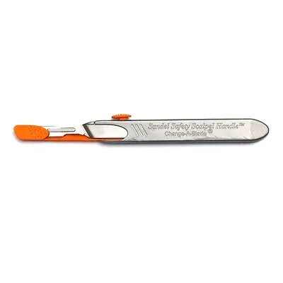 Sandel Medical Industries - 2200 Safety Scalpel Handle Change-A-Blade® Size 3