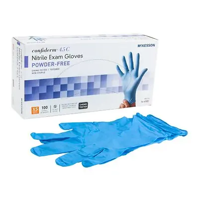 McKesson Brand - 14-652C McKesson Confiderm® 4.5C Nitrile Exam Glove